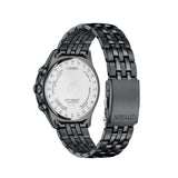 Citizen Eco-Drive Black Stainless Steel Strap Men's Watch BY1035-56L