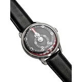Mandetbrote Mechanical Exception Leather Strap Men's Watch - Orbital | Black Kiss