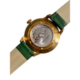 Mandetbrote Mechanical Exception Leather Strap Men's Watch - Orbital | Bronze Crush