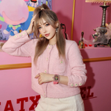 Cronus Art High Quality Fluorine Pink Strap Women Watch C28.CR.P