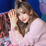 Cronus Art High Quality Fluorine Pink Strap Women Watch C28.CR.P