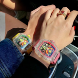 Cronus Art High Quality Fluorine Yellow Strap Women Watch C28.CR.Y