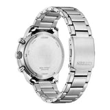 Citizen Aviator Chrono Eco-Drive Black Dial Stainless Steel Men's Watch CA4500-91E