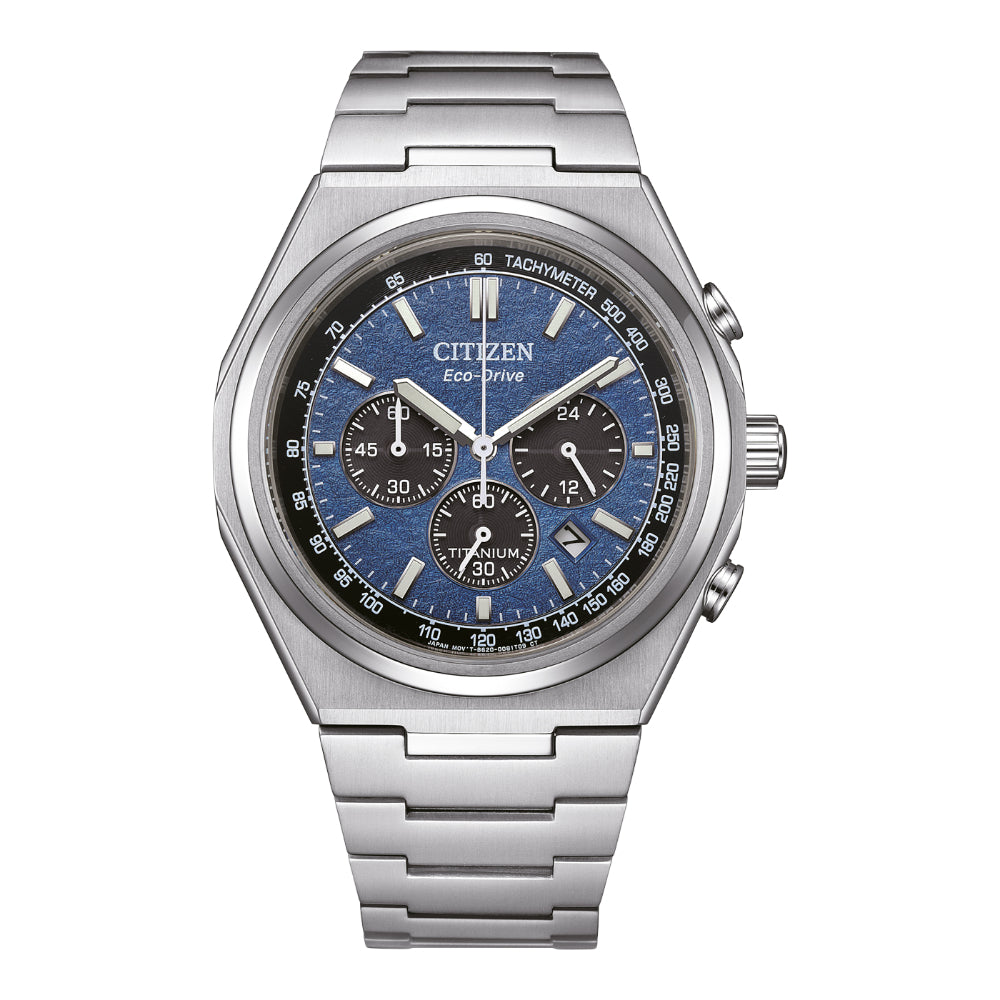 Citizen Eco-Drive Titanium Strap Men Watch CA4610 Series