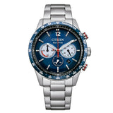 Citizen Chrono Racing Stainless Steel Strap Men's Watch - Chronograph | CA4716-50L