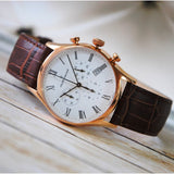 CLAUDE BERNARD SWISS MADE CHRONOGRAPH CB10218-37R-BR MEN'S WATCH