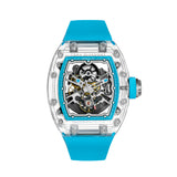 Cronus Art Aurora Eco-Friendly Fluoroelastomer Men's Watch -  Blue Shadow | CM001-055