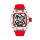 Cronus Art Aurora Eco-Friendly Fluoroelastomer Men's Watch -  Crimson Flame | CM001-056