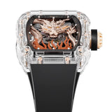 Cronus Art Black Fluorine Strap Men Watch CM001-058