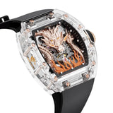 Cronus Art Black Fluorine Strap Men Watch CM001-058