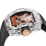 Cronus Art Black Fluorine Strap Men Watch CM001-058