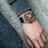 Cronus Art Black Fluorine Strap Men Watch CM001-058