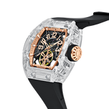 Cronus Art Eye Of The Universe Black Strap Men's Watch -  Midnight Gold | CM001-080