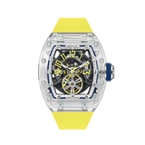 Cronus Art Eye Of The Universe Yellow Strap Men's Watch -  Starlight Yellow | CM001-082