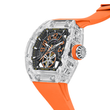 Cronus Art Eye Of The Universe Orange Strap Men's Watch -  Mars Orange | CM001- 083