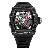 Cronus Art Assassin Black Strap Men's Watch -  Carbon Fiber Black | CM002-039