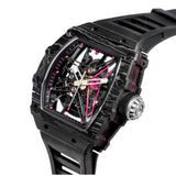 Cronus Art Assassin Black Strap Men's Watch -  Carbon Fiber Black | CM002-039