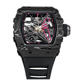 Cronus Art Assassin Black Strap Men's Watch -  Carbon Fiber Black | CM002-039