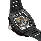Cronus Art Assassin Black Strap Men's Watch -  Carbon Fiber Black | CM002-039