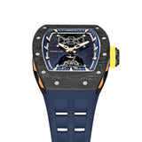 Cronus Art Eternal Tourbillon Fluoroelastomer Strap Men's Watch - Skeleton Dial | CM002-067