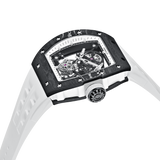 Cronus Art Prestige Carbon Fiber Tourbillon Men's Watch -  Snow Peak White | CM002-076