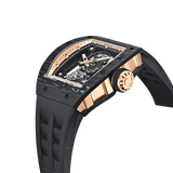 Cronus Art Prestige Carbon Fiber Tourbillon Men's Watch -  Luminous Black Gold | CM002-077