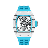 Cronus Art Prestige Carbon Fiber Tourbillon Men's Watch -  Ice Crystal Blue | CM002-078