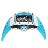Cronus Art Prestige Carbon Fiber Tourbillon Men's Watch -  Ice Crystal Blue | CM002-078