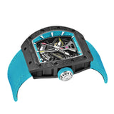 Cronus Art Wingsuit Flight Soaring Blue Men's Watch -  Skeleton Dial | CM002-085
