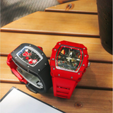 Cronus Art High Quality Fluorine Multicolor Strap Women Watch CM003-03A