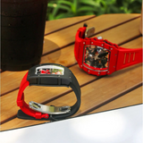 Cronus Art High Quality Fluorine Multicolor Strap Women Watch CM003-03A