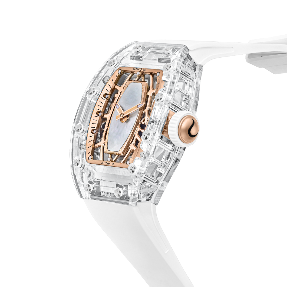 Cronus Art My Moonlit Muse Women's Watch -  Pearl White | CM006-007
