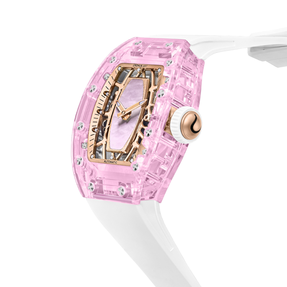Cronus Art My Moonlit Muse Women's Watch -  Crystal Pink | CM006-008