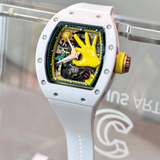 Cronus Art High Quality Fluorine White Strap Men Watch CM007-005