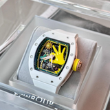Cronus Art High Quality Fluorine White Strap Men Watch CM007-005