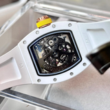 Cronus Art High Quality Fluorine White Strap Men Watch CM007-005