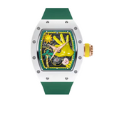 Cronus Art High Quality Fluorine Green Strap Men Watch CM007-006