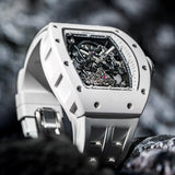 Cronus Art High Quality Fluorine White Band Men Watch CM007-010