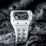 Cronus Art High Quality Fluorine White Band Men Watch CM007-010