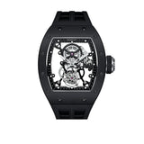 Cronus Art High Quality Fluorine Black Band Men Watch CM007-013