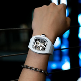 Cronus Art High Quality Fluorine White Band Strap Men Watch CM011-001