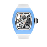 Cronus Art High Quality Fluorine White Band Strap Men Watch CM011-002