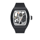 Cronus Art High Quality Fluorine Black Band Strap Men Watch CM011-003