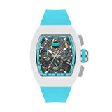 Cronus Art Velocity Cheetah Men's Watch -  Bondi Blue | CM011-009