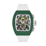 Cronus Art Velocity Cheetah Men's Watch -  Frosted Leaf Green | CM011-010