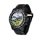 Cronus Art Chrono Legend Carbon Beneath Mount Fuji Men's Watch -  Wilderness Green | CM016-033