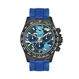 Cronus Art Chrono Legend Carbon Series Warwolf Men's Watch -  Sea Dragon | CM016-037