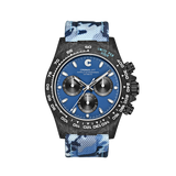 Cronus Art Chrono Legend Carbon Series Warwolf Men's Watch -  Falcon | CM016-038