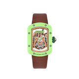 Cronus Art Lady Boss Series Avocado Green Watch CM017-002