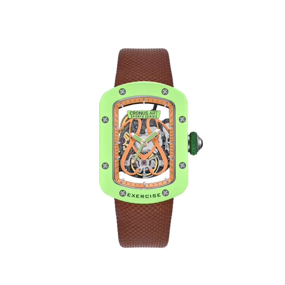 Cronus Art Lady Boss Series Avocado Green Watch CM017002 H2 Hub
